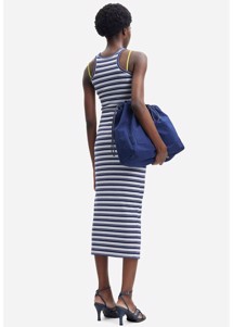 Rita kjole 14806 Stripes Blue Samsøe