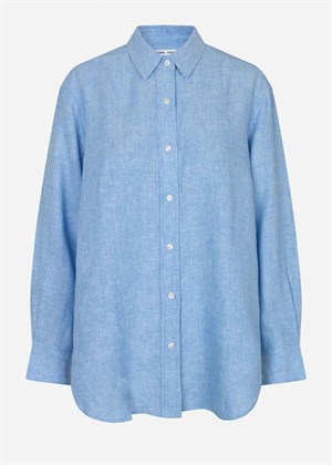 Salova skjorte 14329 Mid Blue Samsøe 