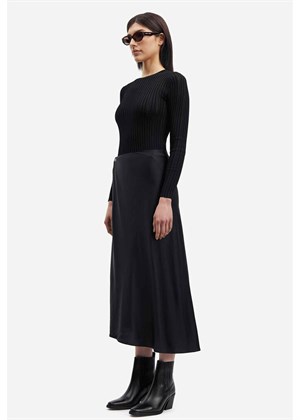 Victoria bias skirt 14905 Sort Samsøe