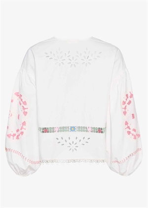 Sissel bluse Hvid Sissel Edelbo 