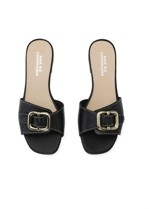 Phoenix sandal Black/Gold Shoe Biz 