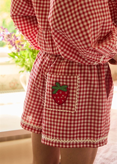 Bobbie shorts Red Checks Sissel Edelbo 