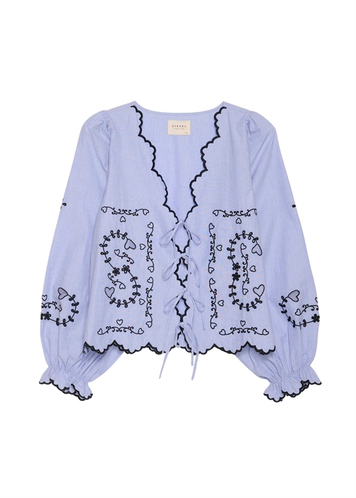 Tone bluse Blue Chambray Sissel Edelbo 