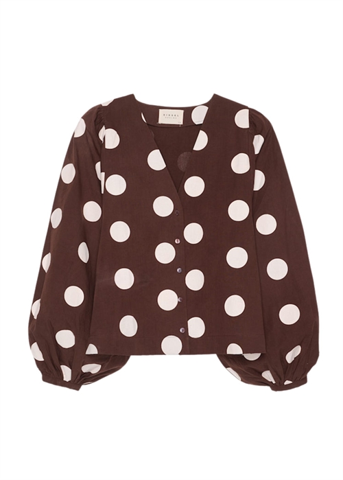 Ea skjorte Cream Dot Sissel Edelbo 