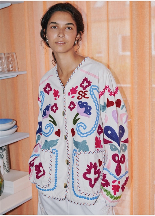 Maggie jakke Flower Festival Sissel Edelbo 