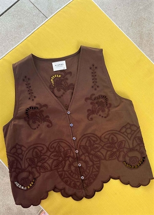 Celestine top Soft Brun Sissel Edelbo 
