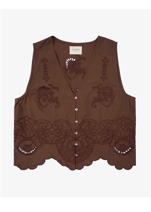 Celestine top Soft Brun Sissel Edelbo 