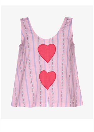 Sweetheart strap top Vintage Rose Sissel Edelbo 