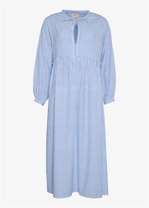 Vera Leftover cotton kjole Light Blue & White Sissel Edelbo 
