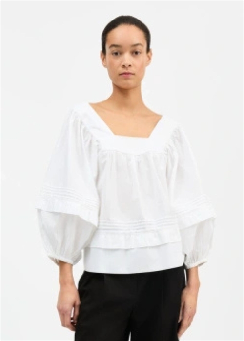 Alice bluse Optic White Skall Studio 