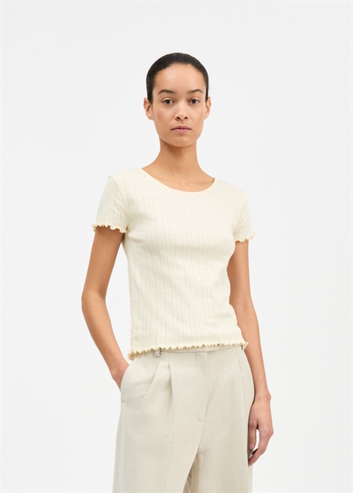 Edie cap sleeve tee Butter Skall Studio 