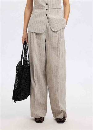 Vilka sun hw estra wide buks Oatmeal Stripes/Pin Stripe Selected Femme 