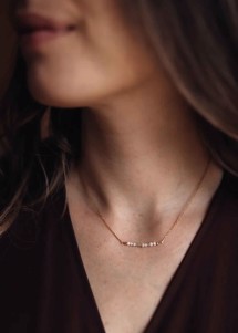 Delicate Necklace Forgyldt Sorelle Jewelley 