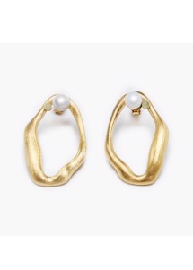 Flow earring Forgyldt Sorelle Jewellery 
