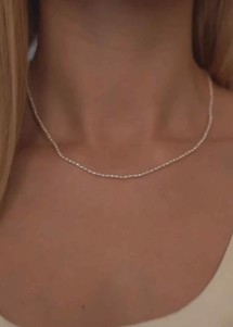 Tiny pearl necklace Sorelle Jewellery 