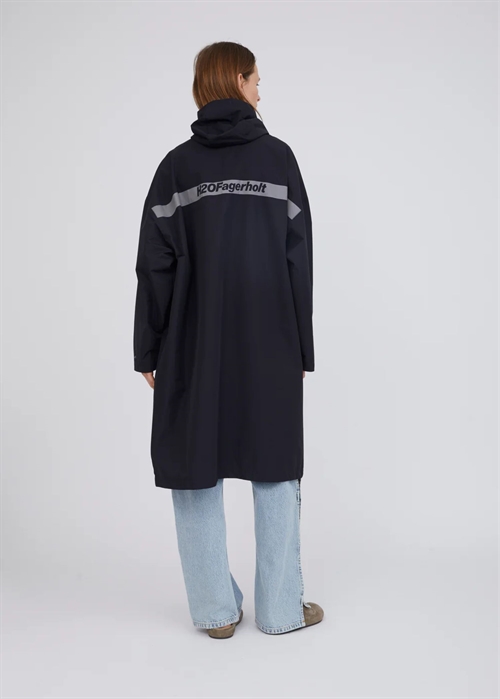 Squirrel Rain Coat Sort H2O Fagerholt 