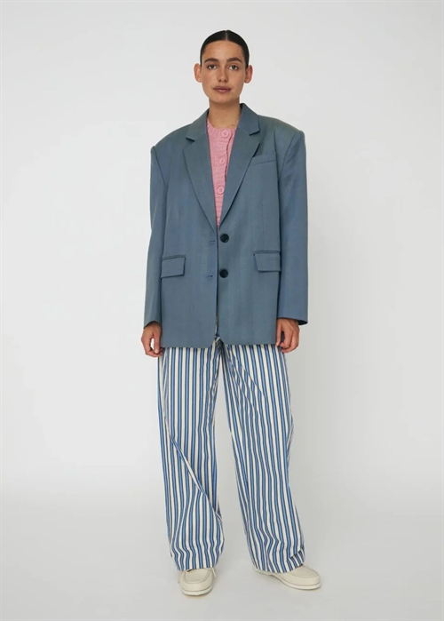 Herringbone blazer Aqua Green Stella Nova 