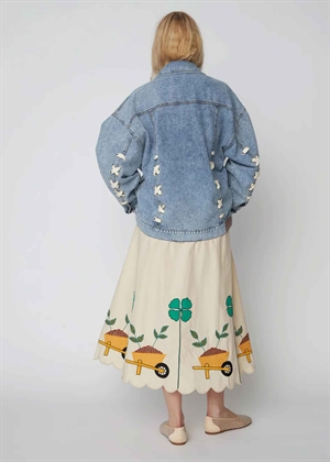 Moon washed denim jakke Denim Moon Wash Stella Nova 