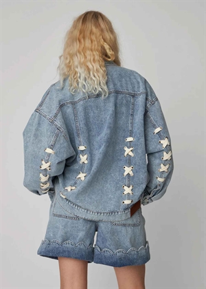 Moon washed denim jakke Denim Moon Wash Stella Nova 