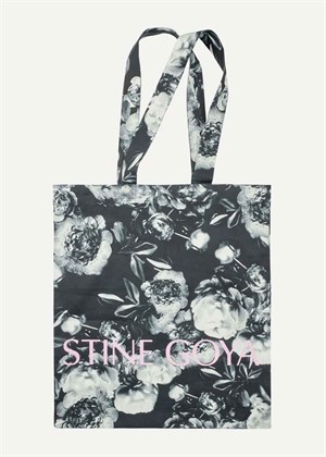 Rita tote bag Metalized Peonies Stine Goya 