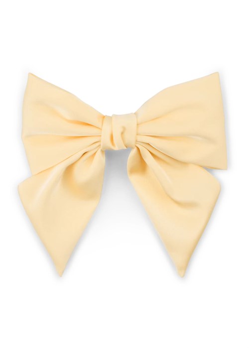 Smooth bow clip Light Yellow Sui Ava 