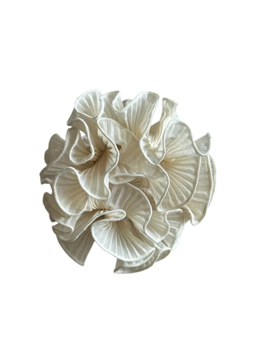 Swirl scrunche Ivory Pico 