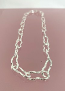 Thyra necklace Silver Plissé Copenhagen 