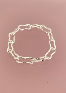 Thyra bracelet Silver Plissé Copenhagen 