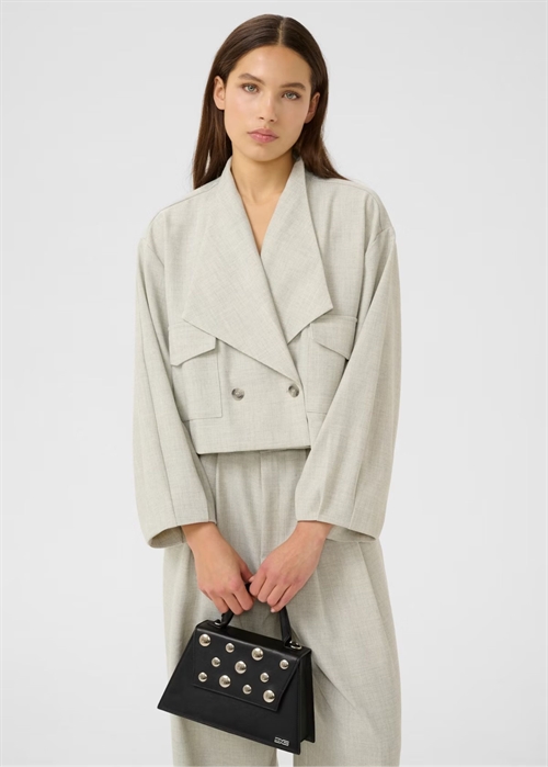 Wiana skjorte Offwhite Melange Gestuz 