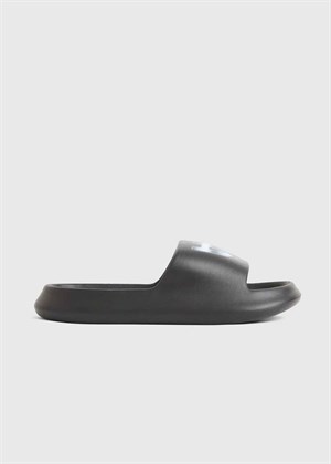 Jon AA slipper Black Wood Wood 