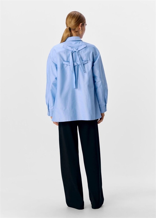 Zane ls skjorte Cornflower Blue Object 