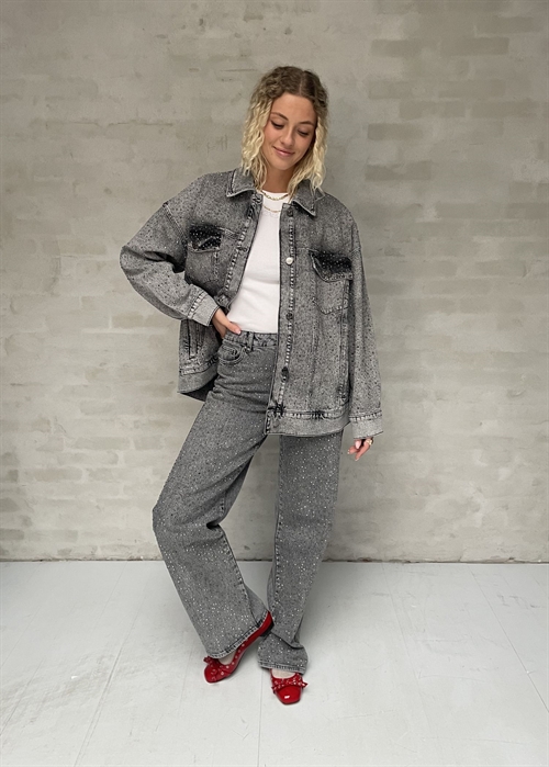 Zauma hw jeans Vintage Grey Wash Gestuz 